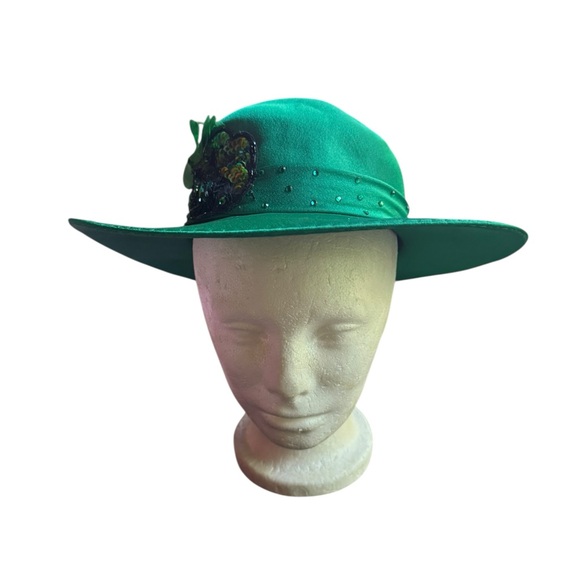 1950s/60s does 1930s Ell-Enn Originals Decorative Feather & Sequined Embellishme main image 7
